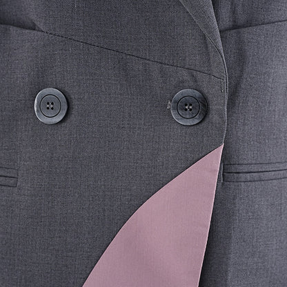 MilkMan Colorblock Suit Jacket