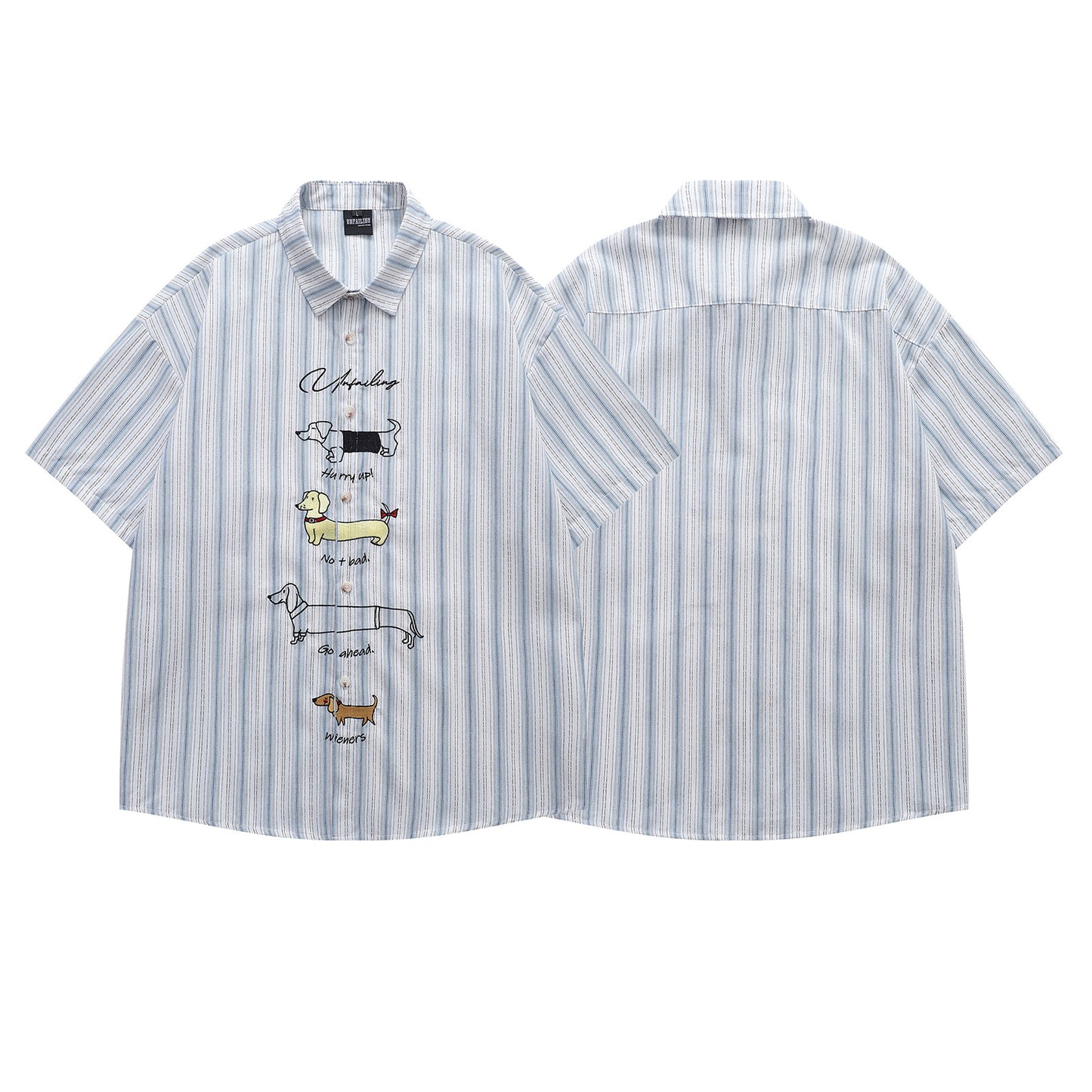 MilkMan Stripe Embroidered Shirt