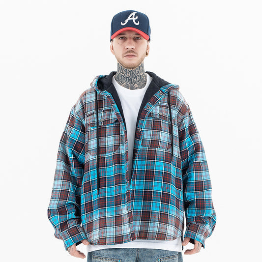 MilkMan Fade Plaid Hoodie