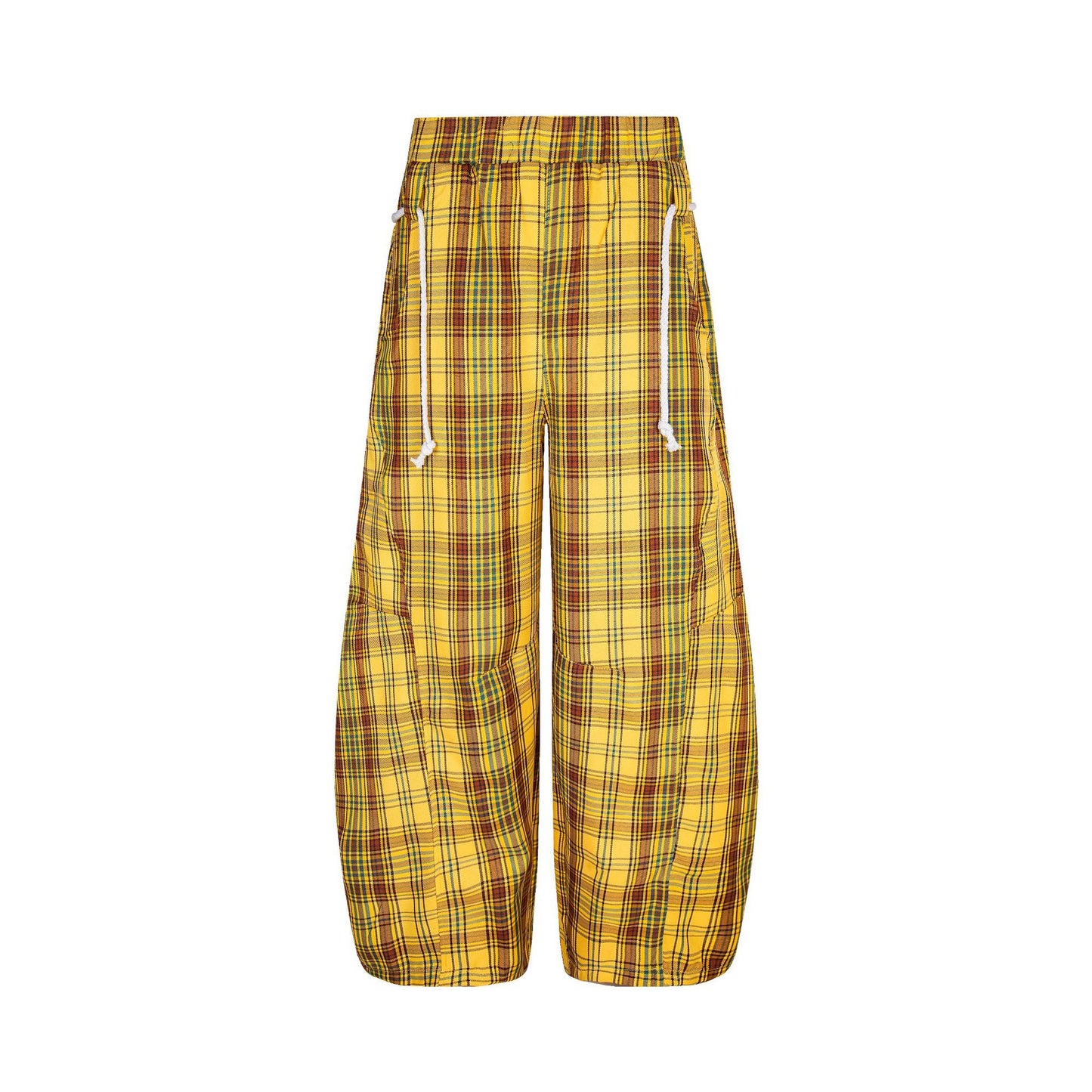 MilkMan Plaid Wide Trousers