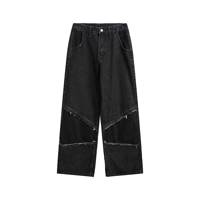 MilkMan Fringe Block Denim