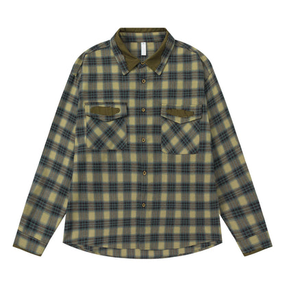 MilkMan Plaid Stitch Shirt