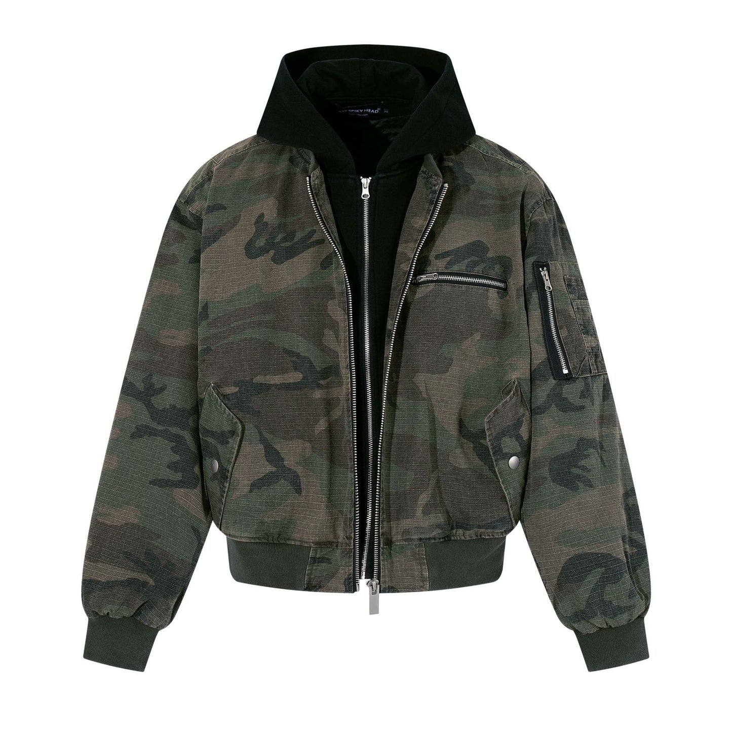 MilkMan Camo Hooded Jacket