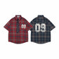 MilkMan Plaid Tie Shirt