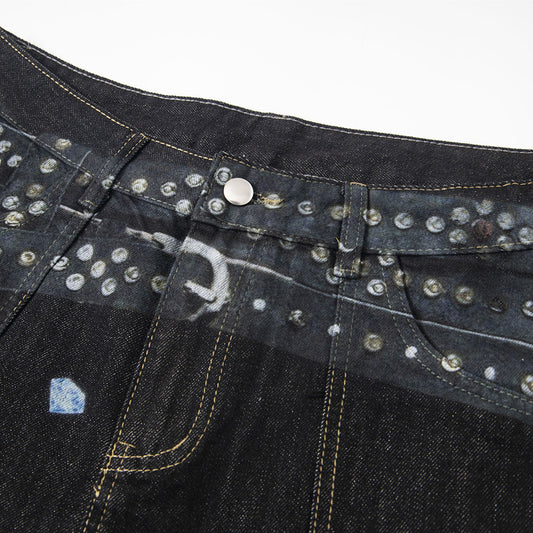 MilkMan Punk Print Shorts