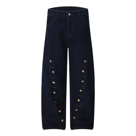 MilkMan Multi-Button Floor Jeans