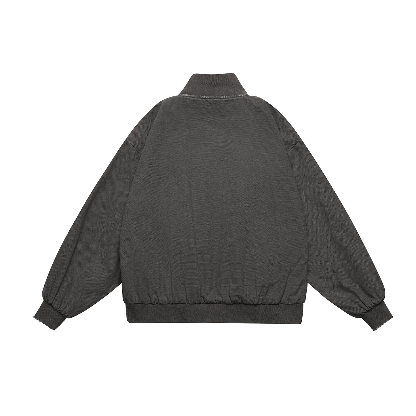 MilkMan Distressed Stand Collar Jacket