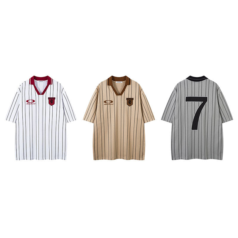 MilkMan Jersey Stripe Polo