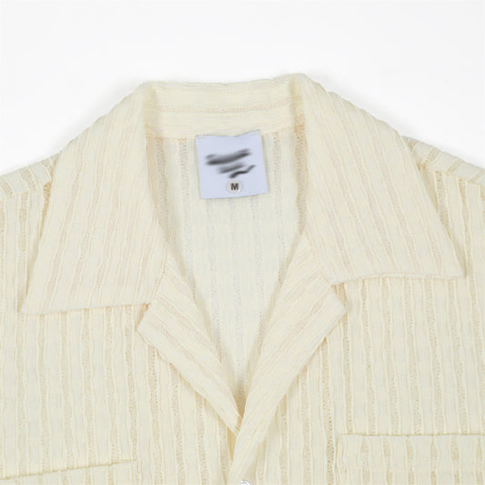 MilkMan Pleated Hollow Shirt
