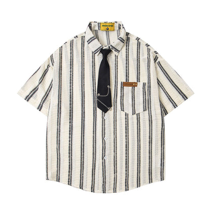 MilkMan Stripe Collar Shirt