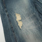 MilkMan Distressed Straight Jeans
