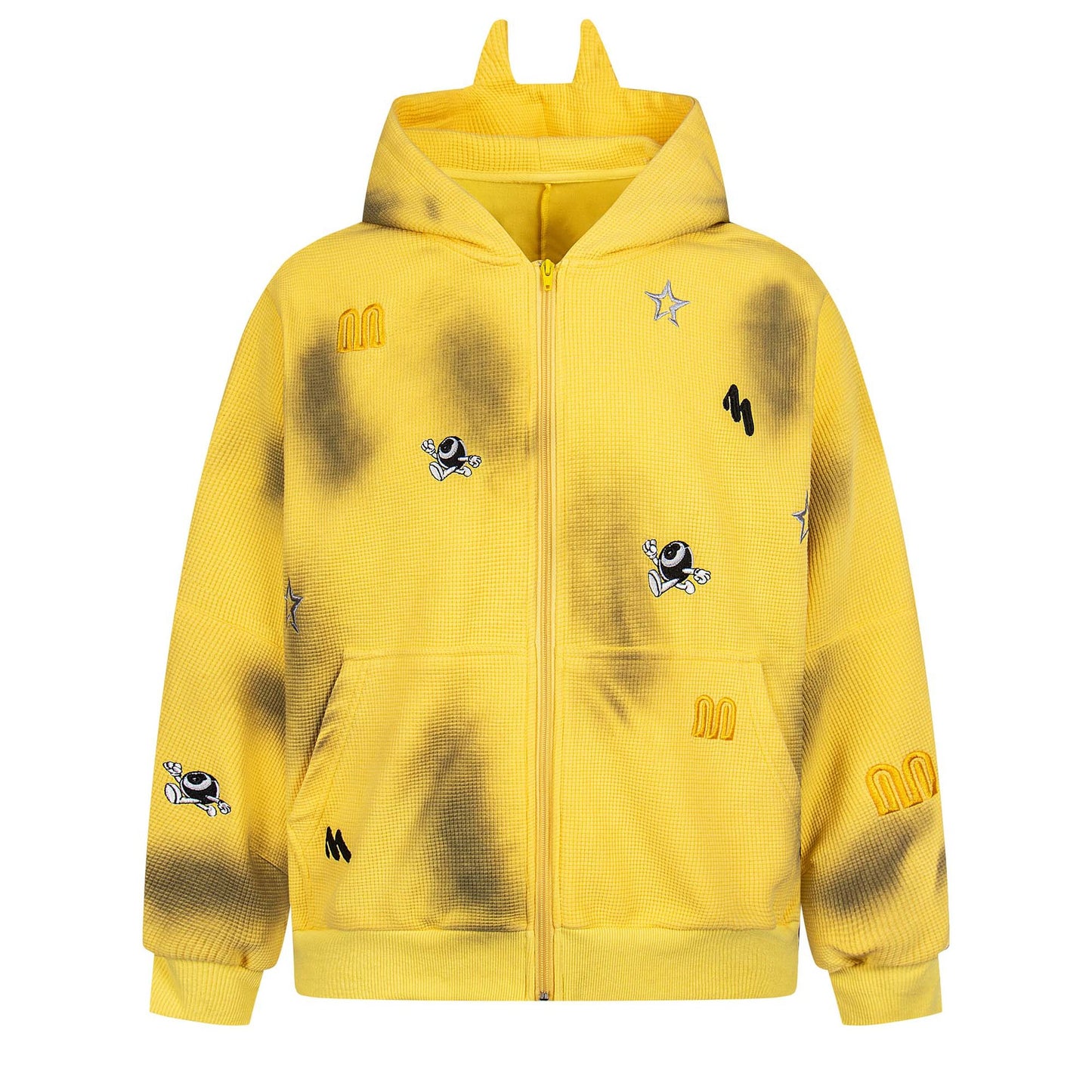 MilkMan Distressed Letter Jacket