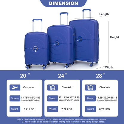 MilkMan Travel Suitcase Set