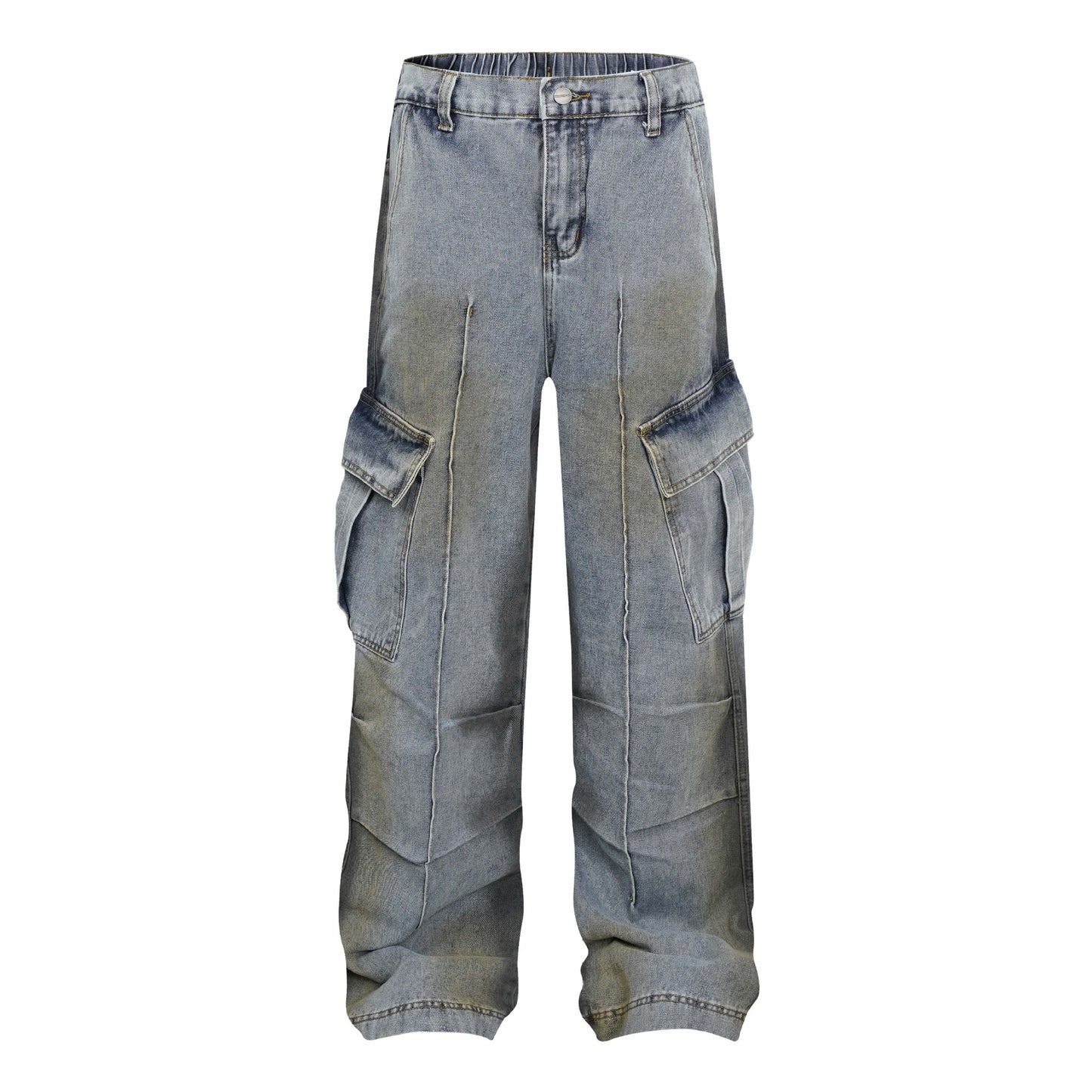 MilkMan Pleated Cargo Jeans