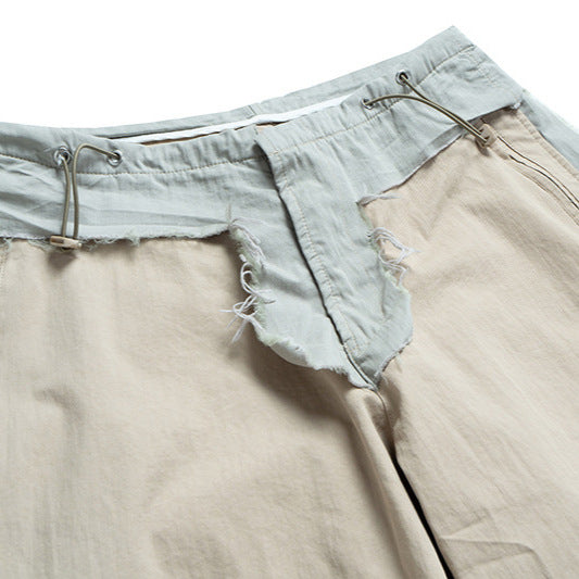 MilkMan Cuff-Tie Cargo Jeans