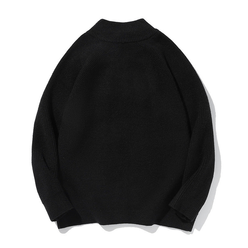 MilkMan Oversized Knit Zip Jacket