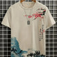 MilkMan Plum Blossom Printed Loose Streetwear T-Shirt