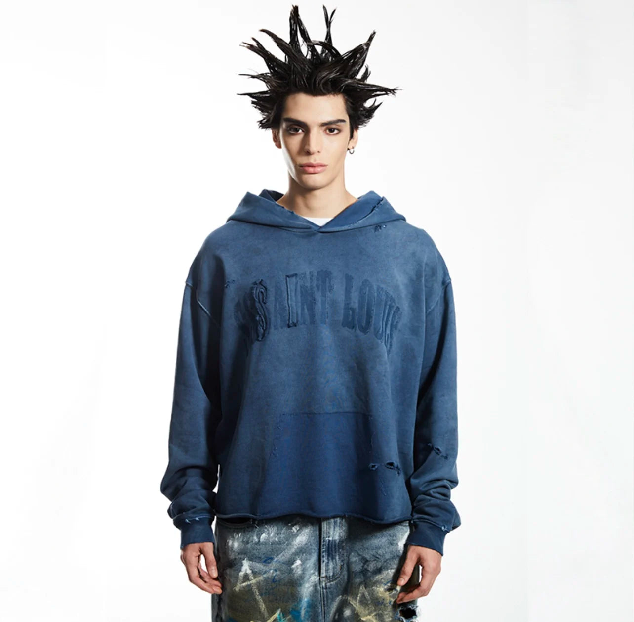 MilkMan Oversized Graphic Print Hoodie