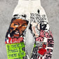 MilkMan Y2K Gothic Hip-Hop Letter Patch Jogger Pants