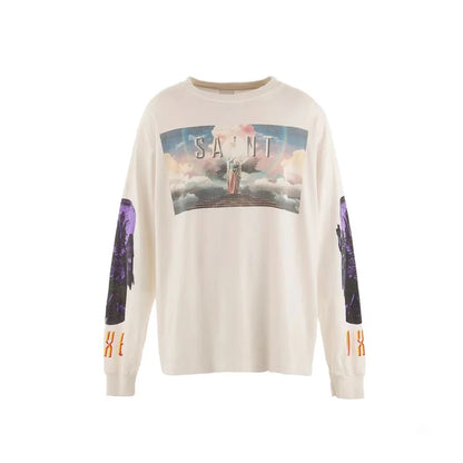 MilkMan Retro Oversized Long Sleeve Tee