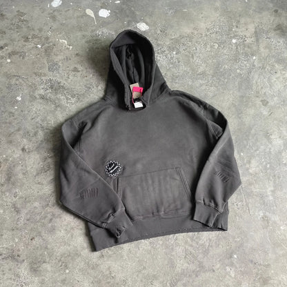 MilkMan Fleece Pullover Hoodie Gray