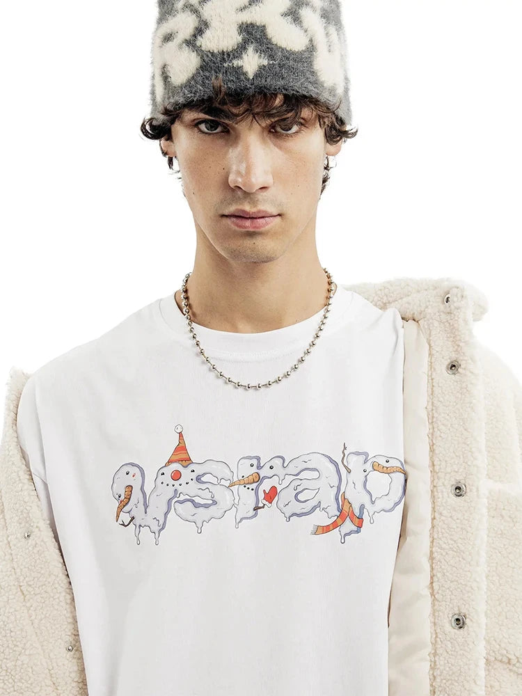MilkMan Melted Snowman Graphic Tee
