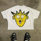 MilkMan Harajuku Devil Graphic Oversized T-Shirt