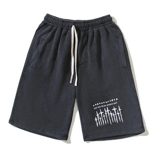 MilkMan Nine-Inch Nails Vintage Jogger Shorts