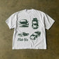 MilkMan Vintage Oversized Hip-Hop Letter Print T-Shirt