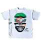 MilkMan American Streetwear Portrait Print T-Shirt