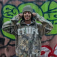 MilkMan Camouflage Embroidered Zip Hoodie