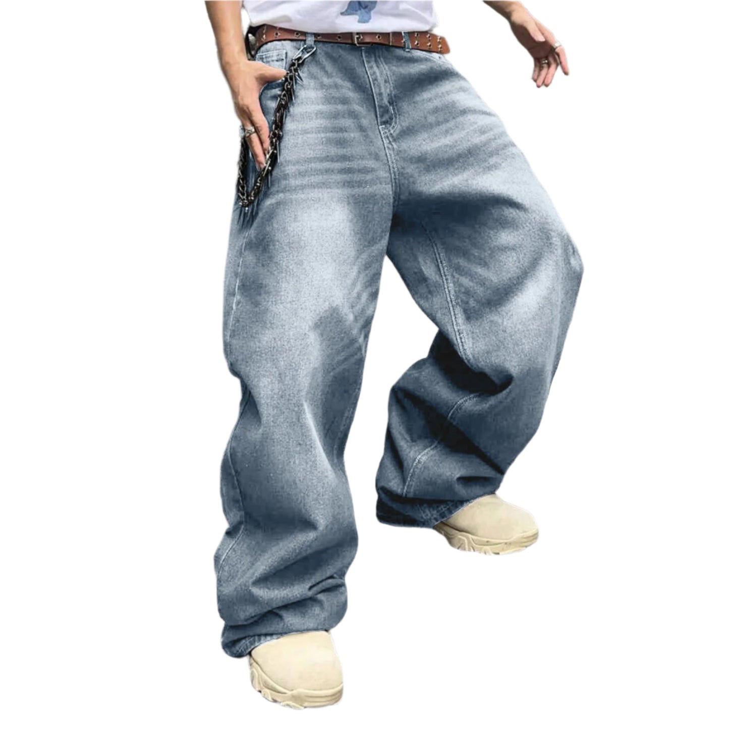 MilkMan Baggy Y2K Denim - Hip-Hop Edition