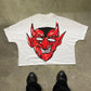 MilkMan Harajuku Devil Graphic Oversized T-Shirt