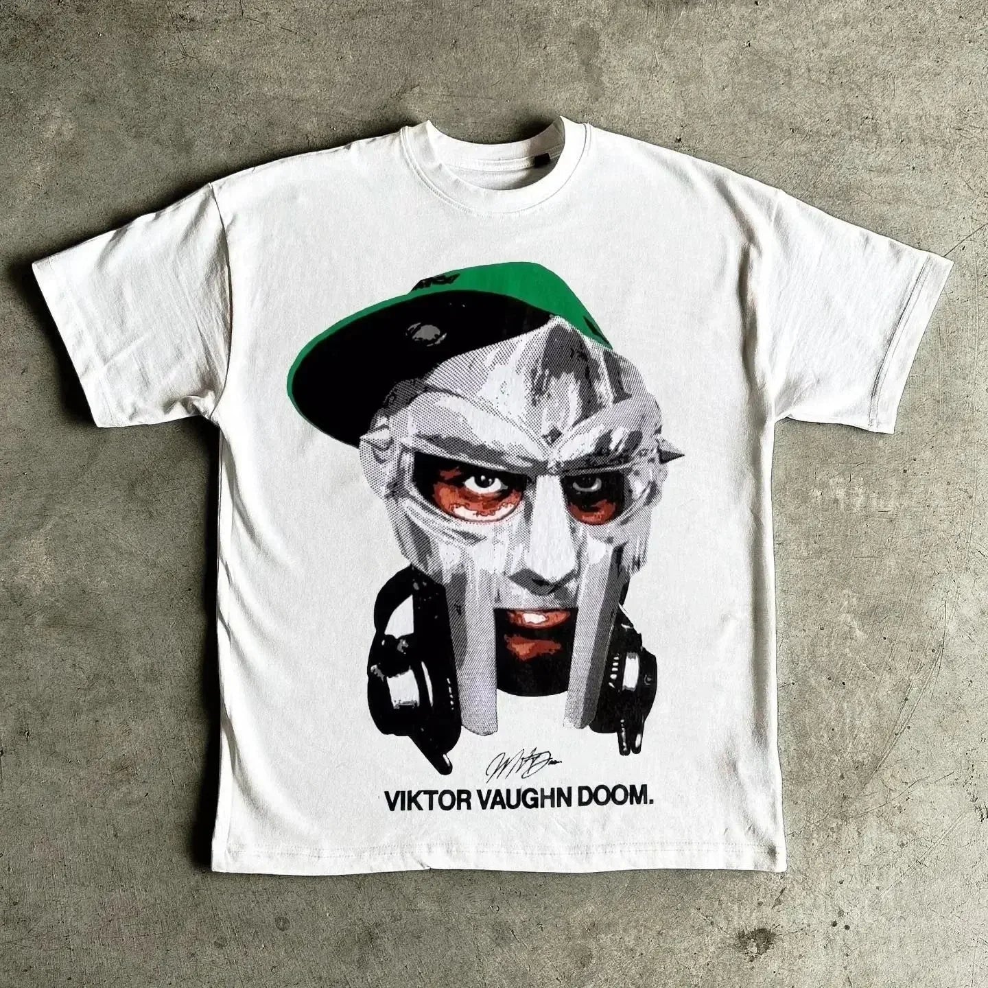 MilkMan Oversized Hip-Hop Character Graphic T-Shirt