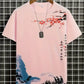 MilkMan Plum Blossom Printed Loose Streetwear T-Shirt