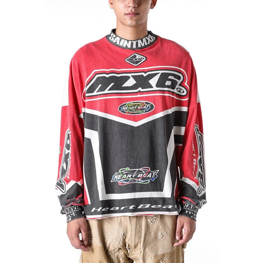 MilkMan Racing Style Long Sleeve Tee