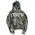 MilkMan Camouflage Embroidered Zip Hoodie