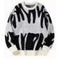 MilkMan Colorblock Knit Sweater – Modern Streetwear