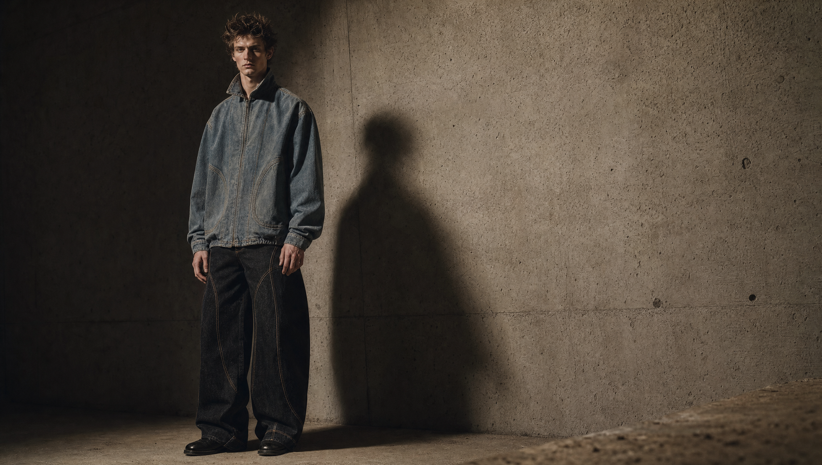 MilkMan deconstructed denim campaign